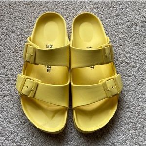 Birkenstock Arizona Essentials Eva Yellow Sandals